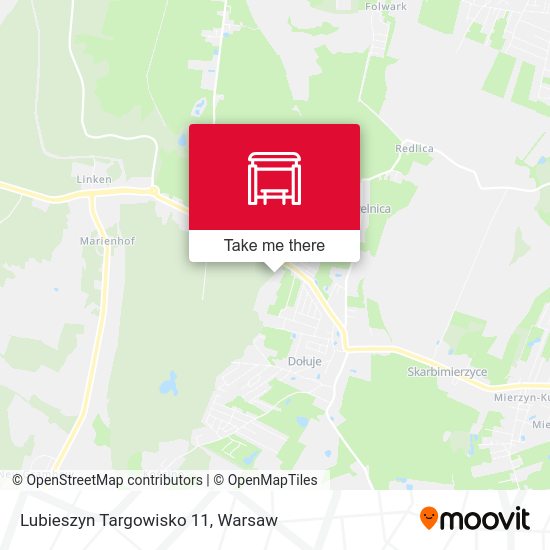 Lubieszyn Targowisko 11 map