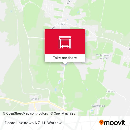 Dobra Lazurowa NŻ 11 map