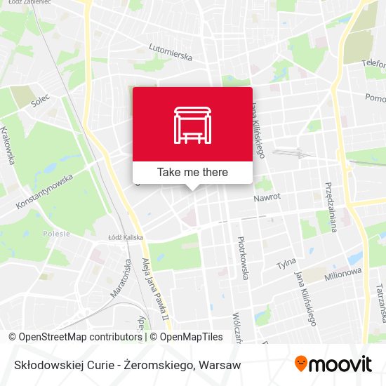 Skłodowskiej Curie - Żeromskiego map