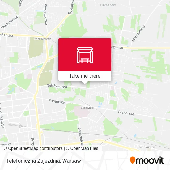 Карта Telefoniczna Zajezdnia