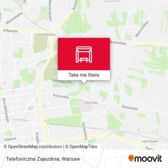 Карта Telefoniczna Zajezdnia