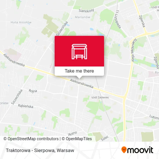 Карта Traktorowa - Sierpowa
