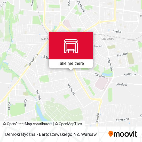 Карта Demokratyczna - Bartoszewskiego NŻ