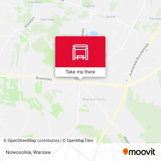 Карта Nowosolna