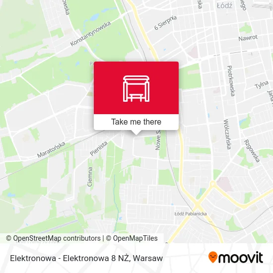 Карта Elektronowa - Elektronowa 8 NŻ