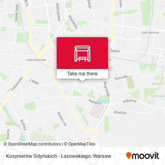 Kosynierów Gdyńskich - Łazowskiego map