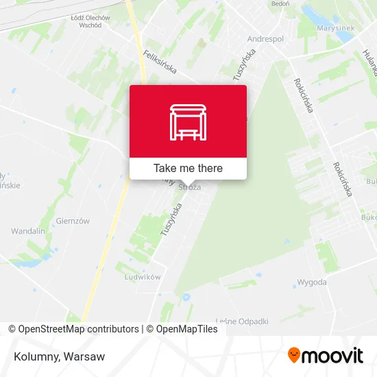 Карта Kolumny