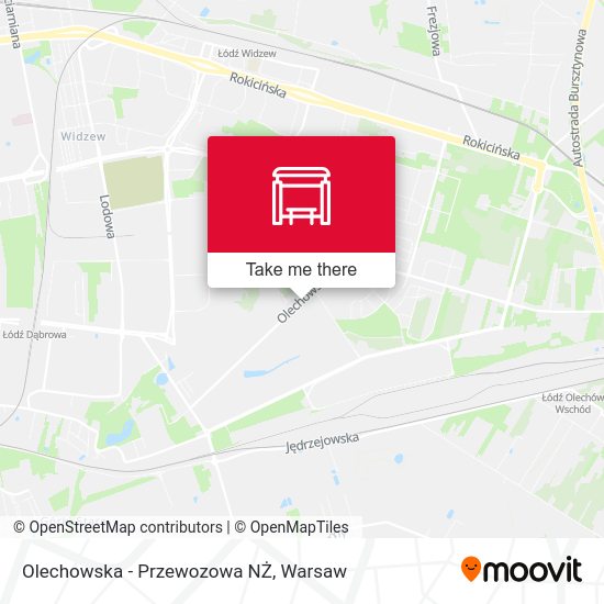 Olechowska - Przewozowa NŻ map