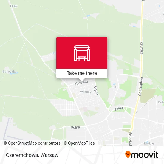 Карта Czeremchowa