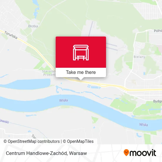 Карта Centrum Handlowe-Zachód