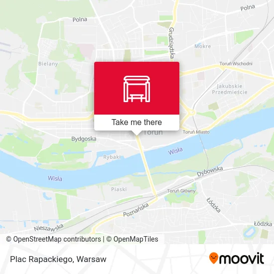 Карта Plac Rapackiego