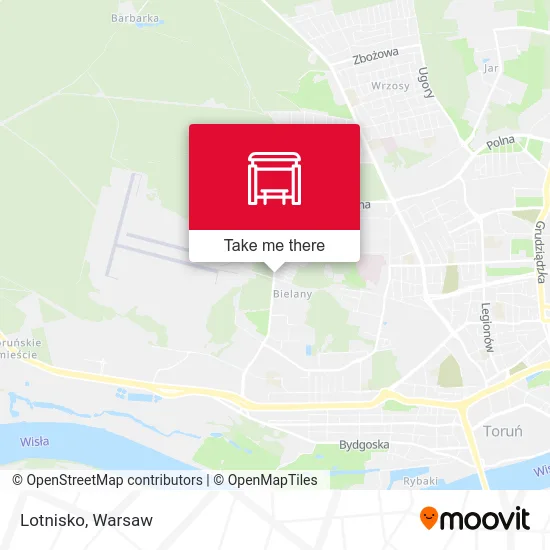 Карта Lotnisko