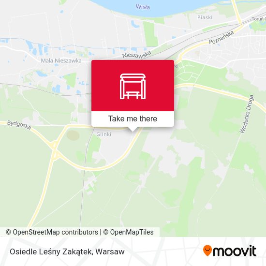 Osiedle Leśny Zakątek map