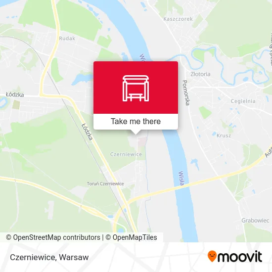 Карта Czerniewice
