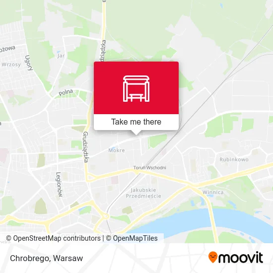 Chrobrego map
