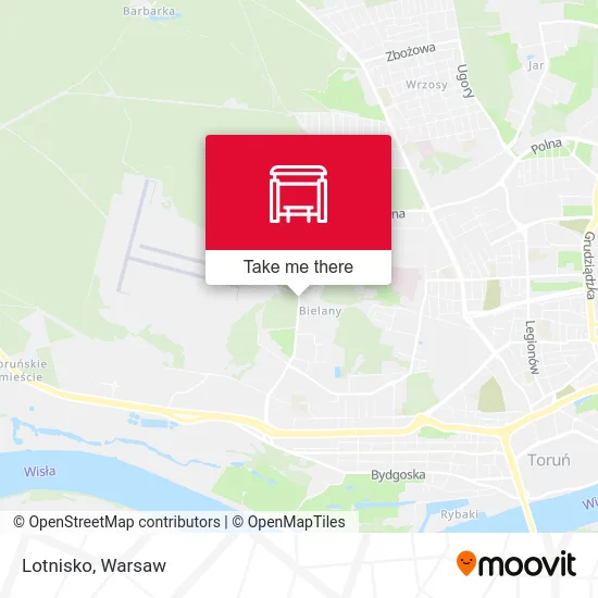 Карта Lotnisko