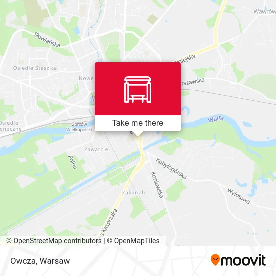 Карта Owcza