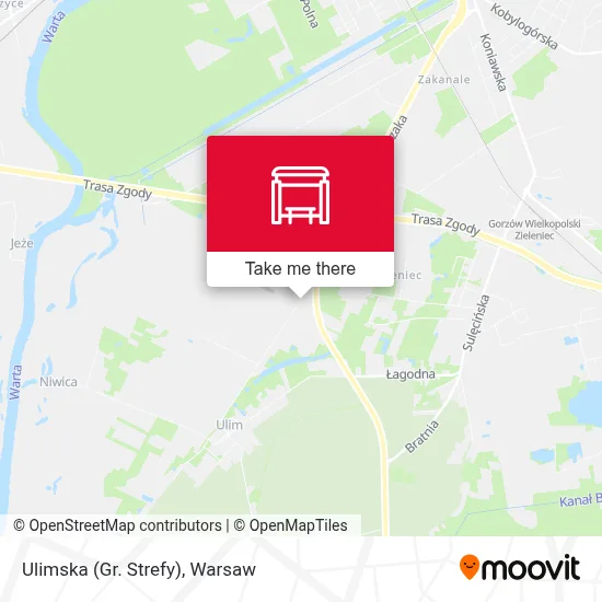 Ulimska (Gr. Strefy) map