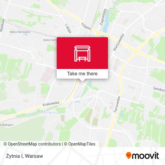 Żytnia I map