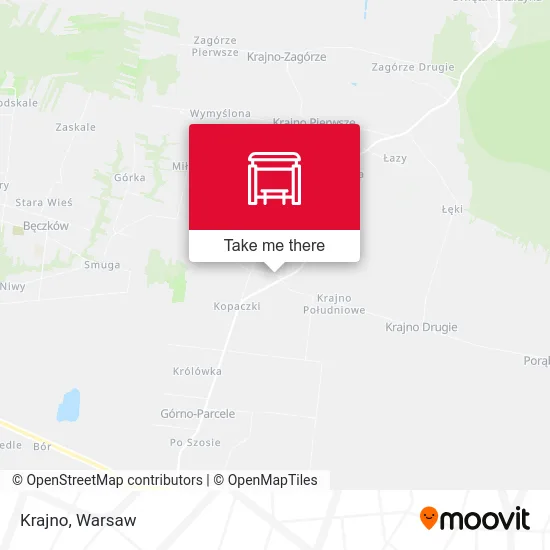 Карта Krajno