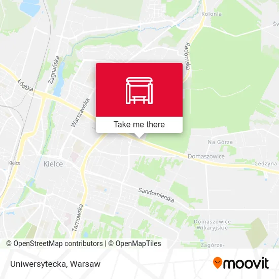 Карта Uniwersytecka