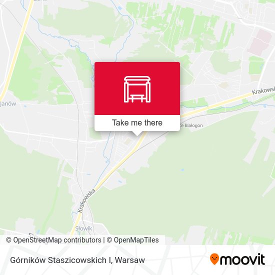 Górników Staszicowskich I map