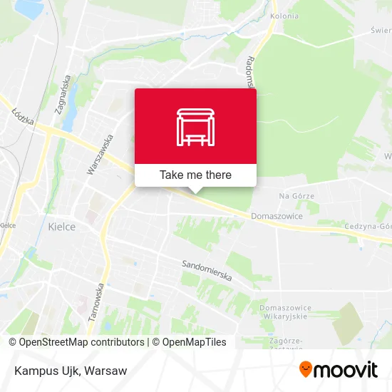 Карта Kampus Ujk
