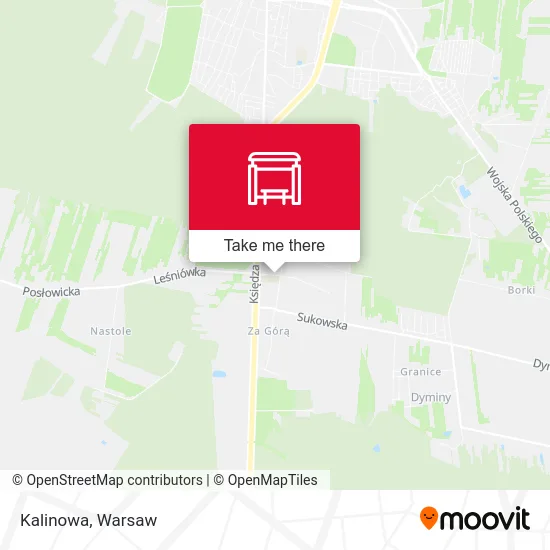 Карта Kalinowa