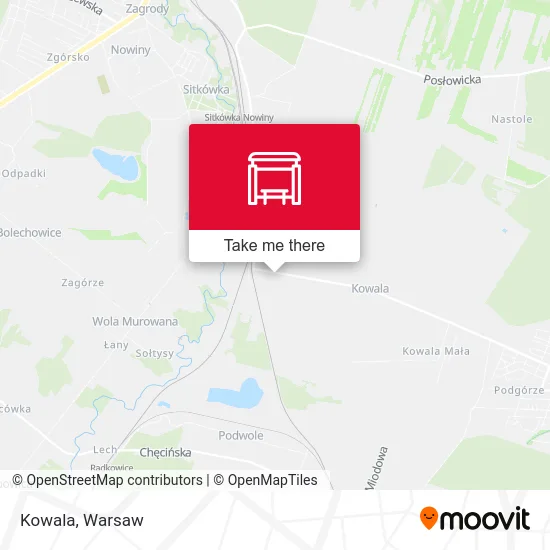 Карта Kowala