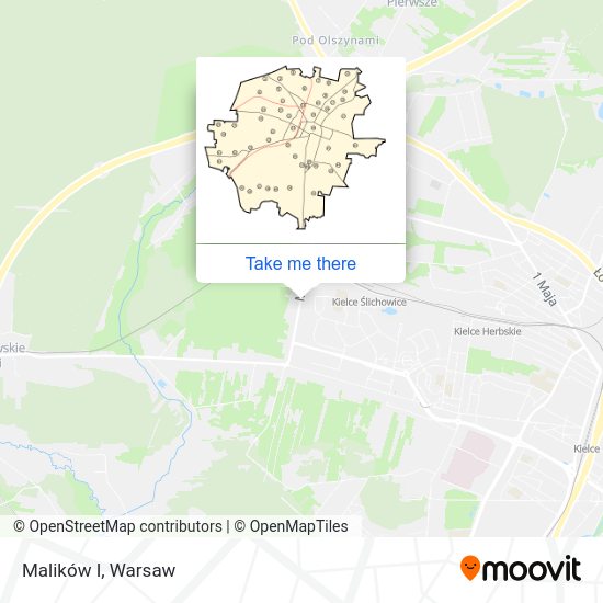 Malików I map