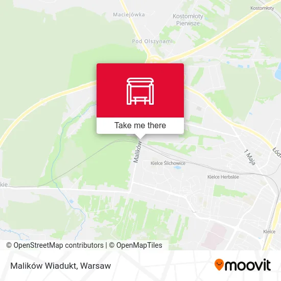 Malików Wiadukt map