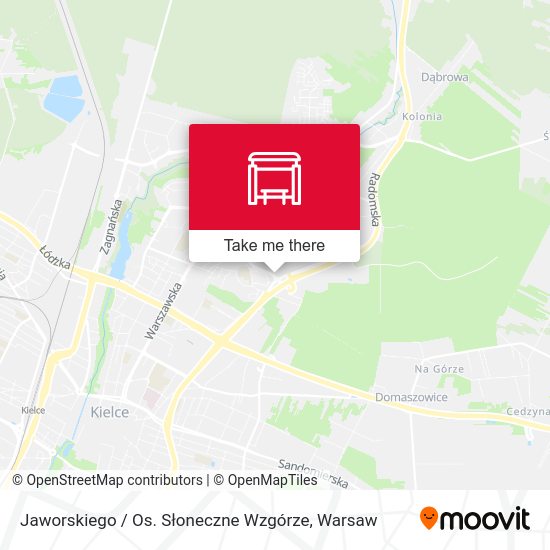 Jaworskiego / Os. Słoneczne Wzgórze map