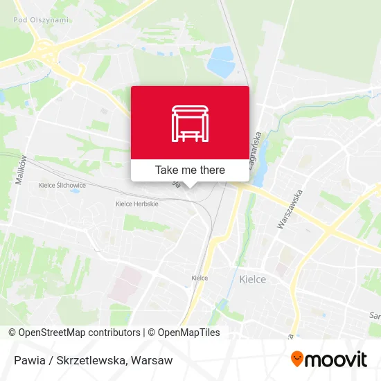 Карта Pawia / Skrzetlewska