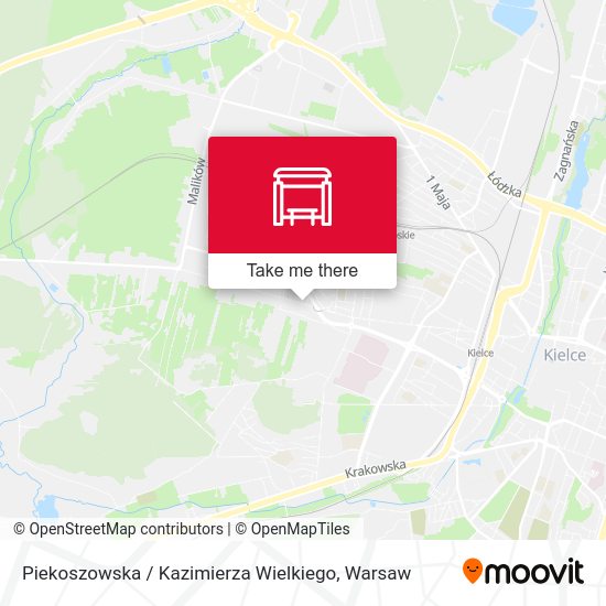 Piekoszowska / Kazimierza Wielkiego map