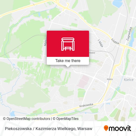 Piekoszowska / Kazimierza Wielkiego map