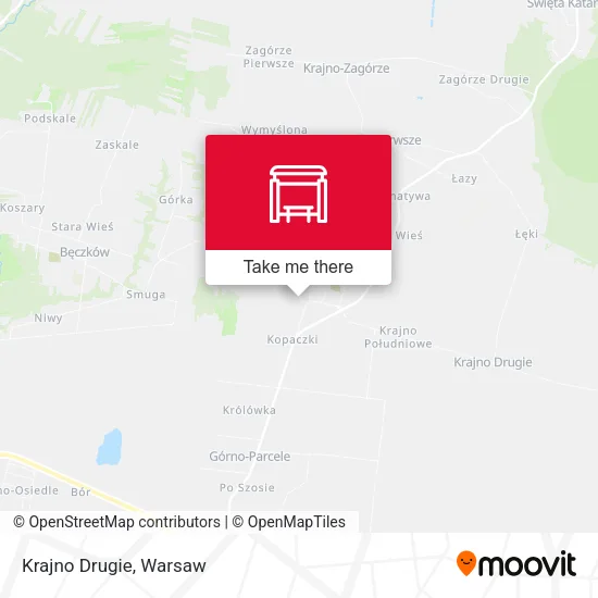 Карта Krajno Drugie