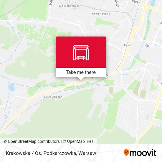 Krakowska / Os. Podkarczówka map