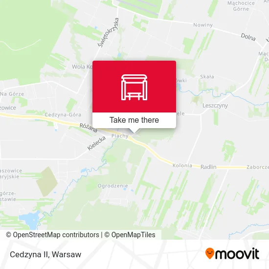 Карта Cedzyna II
