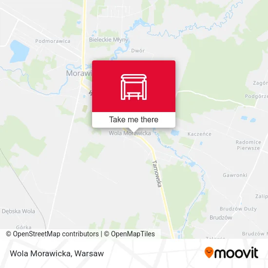 Карта Wola Morawicka