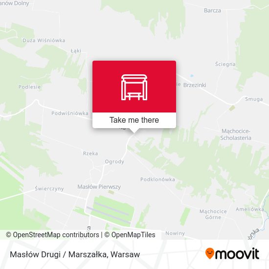 Masłów Drugi / Marszałka map