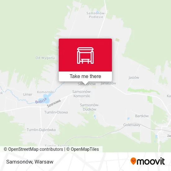 Карта Samsonów
