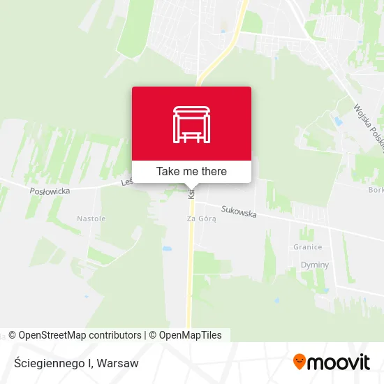 Карта Ściegiennego I