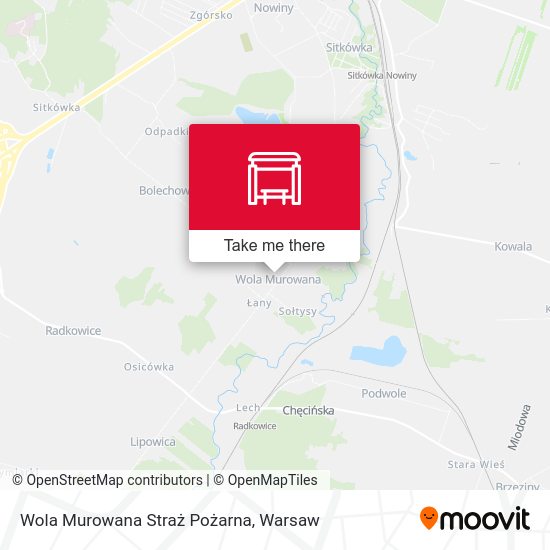 Wola Murowana Straż Pożarna map