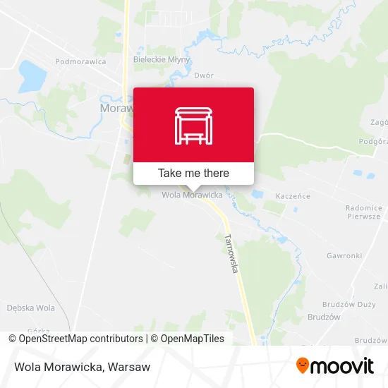 Карта Wola Morawicka
