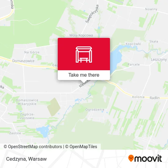 Карта Cedzyna