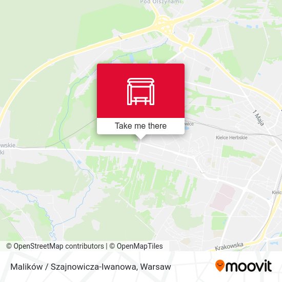 Malików / Szajnowicza-Iwanowa map