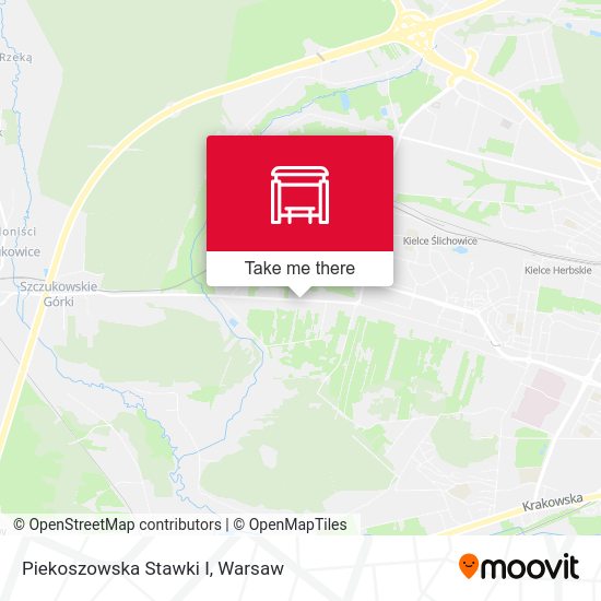 Piekoszowska Stawki I map