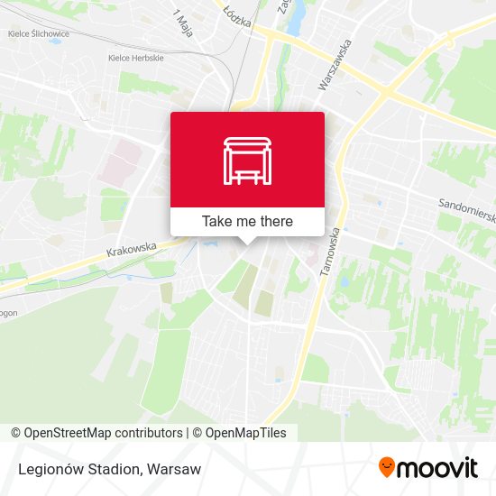 Legionów Stadion map