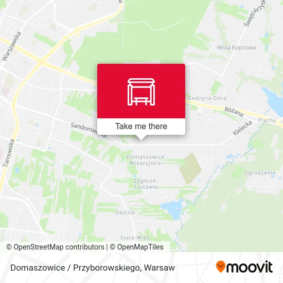 Карта Domaszowice / Przyborowskiego