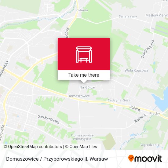 Domaszowice / Przyborowskiego II map